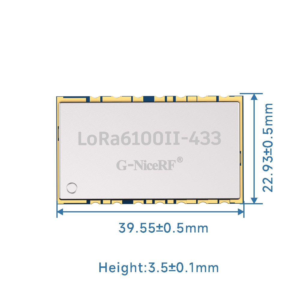 LoRa6100II-1W LoRa無線組網(wǎng)模塊